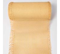 Rollo de Malla Tejida de ratán ecológico: 35 cm de Ancho, tamaño de la Malla Tejida 70 cm x 200 cm, Ideal para la confección de Pieles, mejoras, Manualidades de decoración del hogar, etc. Ma