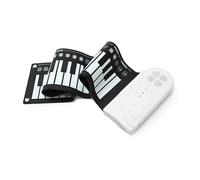 Rollo De Mano De 49 Teclas, Piano Electrónico Portátil, Teclado Flexible Suave, Órgano Electrónico Con Altavoz Piano Electrónico Portatil (Color : 03)