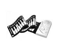 Rollo De Mano De 49 Teclas, Piano Electrónico Portátil, Teclado Flexible Suave, Órgano Electrónico Con Altavoz