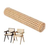 Rollo de mimbre con tejido de caña, tejido vienés, tejido de mimbre, muebles de mimbre para manualidades, decoración del hogar, muebles para sillas (50 x 150 cm)
