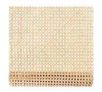 Rollo de Mimbre Natural, 1x0,4m Correas de Caña Natural Cane Webbing Rattan para Proyectos de Caning Anís Estrellado Ratán Rollo para Manualidades Gabinete Silla Muebles