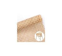 Rollo de Mimbre Natural, 35cmx100cm Correas de Caña Natural, Tejida a Mano Ratán Natural Rollo, para Muebles, Silla, Cesta, Bricolaje, Malla de Ratán Abierta Pretejida