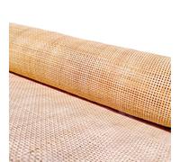 Rollo de Mimbre Natural Ratan Rollo Mimbre Rejilla mimbre Cuadradillo Mimbre rollo, 40x150cm, Ratán Natural por Metros, Ratan para muebles, Cannage Ratán Decoracion para Tapizar Sillas Armarios