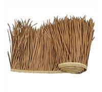 Rollo De Paja De Palma Para Techo De Paja, Rollos De Paja De Palma De 39,3 Pulgadas De Ancho X 19,6 Pulgadas De Alto, Teja De Techo Para Tiki Hut Bar, Panel De Paja De Jardín, Teja De Paja Falsa (tama