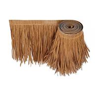 Rollo De Paja De Palma Para Techo De Paja, Rollos De Paja De Palma De 39,3 Pulgadas De Ancho X 19,6 Pulgadas De Alto, Teja De Techo Para Tiki Hut Bar, Panel De Paja De Jardín, Teja De Paja Falsa (tama