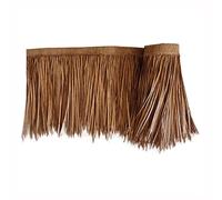 Rollo De Paja De Palma Para Techo De Paja, Rollos De Paja De Palma De 39,3 Pulgadas De Ancho X 19,6 Pulgadas De Alto, Teja De Techo Para Tiki Hut Bar, Panel De Paja De Jardín, Teja De Paja Falsa (tama