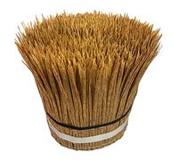 Rollo de Paja Natural - Decoración ecológica para Exteriores, Camino de Mesa rústico para Fiestas en el jardín, Bodas Tropicales en la Playa, Eventos y Celebraciones.