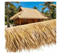 Rollo de paja palma, 1,64 pies x,64-29,5, amarillo for barra Tiki Hut(1.64ftx1.64ft)