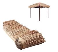 Rollo de Paja sintética Mexicana para techos - Paja Artificial para cercas de jardín, Patio, Piscina, decoración de Playa - Duradero, Resistente a los Rayos UV, fácil de Instalar