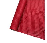 Rollo de papel alveolar Rollo de papel kraft acolchado con diseño panal (10 unidades), material for envolver regalos y embalaje, protector a prueba golpes(10-red-10pcs)