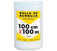 Rollo de Papel Burbuja 100cm x 100m para Protección de Mudanza y Transporte
