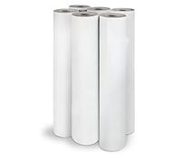 Rollo de papel camilla 65m | (Precortado 40 cm) 6 Unidades ECO blanco