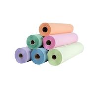 Rollo de papel camilla polipropileno 20gr 80 mts Precorte 40 cms (6 Rollos) (Azul)