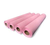 Rollo de Papel Camilla Rosa 1 Capa de 59 cm de Ancho y ±60 m de largo - Color ROSA - Sin Precorte, 4 rollos