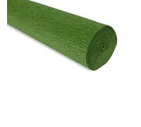 Rollo de papel crepé 50 cm x 2,5 m de alta calidad, papel craft italiano (todos los colores)