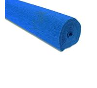 Rollo de papel crepé 50 cm x 2,5 m de alta calidad, papel craft italiano (todos los colores)