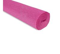 Rollo de Papel crepé 50 cm x 2,5 m, Papel Craft Italiano Rose Pink (Shade 550)