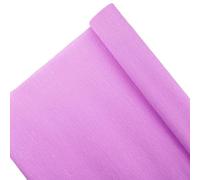Rollo de papel crepé de alta calidad de 70 g para hacer flores, hojas de papel crepé blanco, verde, rosa, 10 pulgadas de ancho, 8 pies de longitud (rosa lavanda)