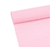 Rollo de papel crepé prémium de 70 g para hacer flores, hojas de papel crepé blanco, verde, rosa, 10 pulgadas de ancho, 8 pies de longitud (rosa)