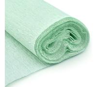Rollo de papel crepé, Rollos de papel crepé multicolor, paquete 10, 50 x 250 cm, colores(Green)