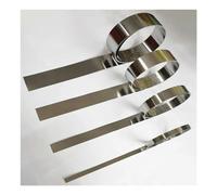 Rollo de papel de aluminio de acero inoxidable, 1 rollo estrecho de metro ancho, 20 mm espesor y entre 0,03, grosor(0.05mm*20mm*1m)