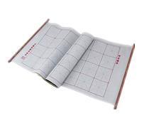 Rollo de papel de caligrafía china cuadriculado para escritura, tela Oxford, rollo de secado rápido para principiantes y niños, 59 x 17.7 pulgadas, tela de agua para niños, cuaderno de escritura