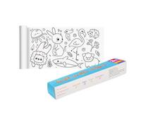 Rollo de papel de dibujo para niños, un nuevo tipo de rollo de papel de color grande adecuado para niños pequeños en 2025, papel de dibujo artístico para pintar, formulario de relleno, página de color