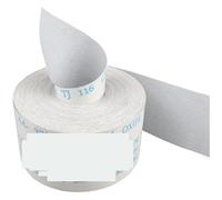 Rollo de papel de lija, bloques de lijado, rollo abrasivo de 1 m, tela esmeril de grano 120, 150, 180, 240, 320, 400, 600, óxido de aluminio, ancho de 100 mm, pulido de madera y metal(120grit)