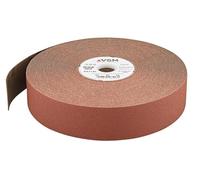 Rollo de papel de lija de 50 m, KK114F, ancho de banda de 50 mm, grano 120, VSM