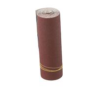 Rollo de papel de lija de tela de esmeril de 10 cm x 100 cm, paño abrasivo para pulido de metal, madera, automotriz, grano 80 a 800 (rojo, resistente al agua, resistente al aceite, no mancha) (grano