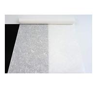 Rollo de papel de morera tradicional coreano HanJi con textura de fibra natural, color blanco, 21.3 x 787.4 pulgadas NaRaOn HanJi