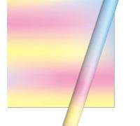 Rollo de Papel de Regalo 10pcs / Lot Rainbow Colorido Papel de Tejido Craft Papel Envuelto Floral Wraps DIY Flor Embalaje Papel de Embalaje (Color : N1)