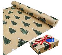 Rollo de papel de regalo extra grande de 16 m x 70 cm, regalo colorido, 100% reciclable, ecológico para regalos, fiestas, Navidad, bricolaje, decoraciones de cumpleaños