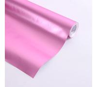 Rollo de papel de regalo metálico de 43 x 1000 cm, papel de regalo mate de color sólido para manualidades, regalos para Navidad, boda, cumpleaños, fiesta de vacaciones (rosa)
