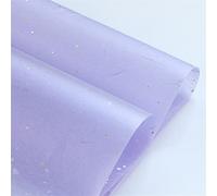 Rollo de Papel de Regalo Papel de Seda de Plata de Oro 10pcs / Lote Ropa de Vino Embalaje de Flores de envasado de Papel de Regalo Papel de embarque (Color : Violet)