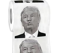 Rollo de papel higiénico de Donald Trump, regalo divertido de broma de humor político, regalos de cardán para republicanos y demócratas