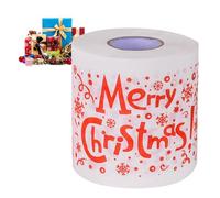Rollo de papel higiénico de Navidad, papel higiénico suave de Navidad, papel higiénico de Navidad, regalo de broma de papel higiénico de Navidad, papel higiénico novedoso altamente coleccionable