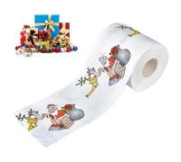 Rollo de papel higiénico de Navidad, papel higiénico suave de Navidad, papel higiénico de Navidad, regalo de broma de papel higiénico de Navidad, papel higiénico novedoso altamente coleccionable
