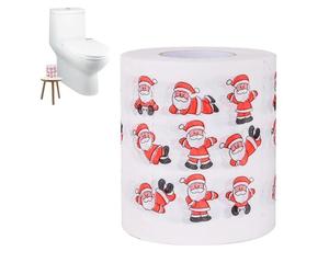 Rollo de papel higiénico de Navidad, papel higiénico suave de Navidad | papel higiénico de Navidad, regalo de broma de papel higiénico de Navidad, papel higiénico novedoso altamente coleccionable