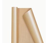 Rollo de papel kraft marrón, papel de regalo, rollo de papel de manualidades para envolver regalos para hombres, mujeres, niños, niñas, niños, bodas, cumpleaños, Navidad, baby shower, regalos de