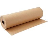 Rollo de papel kraft reciclado, 100 pies de papel kraft reciclado para embalar, mover, envolver regalos, correos, envíos, paquetes, arte de la pared, manualidades, tablones de anuncios, revestimiento de suelo (30.5 cm x 100 pies) (Kraft)