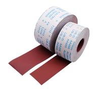 Rollo de papel lija 1M, 2 rollos, tela esmeril, hojas abrasivas lijado, grano 60-800 for lijadora tambor, carpintería automotriz(120,1Mx115mm)