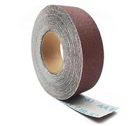 Rollo de papel lija abrasivo continuo listo for cortar tela esmeril for lijadora tambor carpintería automotriz 2/6/8 M(120,8m25mm)