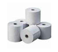 Rollo de papel matricial impresora ticket sin copia 76mmx65cm no termico (P-TICKESINCOPIA)