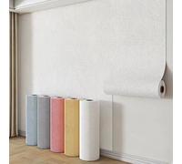 Rollo de papel pintado térmico autoadhesivo for despegar y pegar, revestimiento de pared texturizado aislante de 3 mm de espesor for paredes frías del techo de la cocina(White,280 x 50 cm)