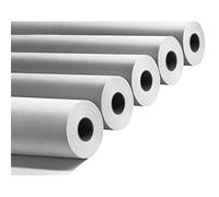 Rollo de Papel "Plotter", blanco, tamaño A1, de 61 cm x 50 m, 80 g/m2, núcleo: 50 mm (Paquete de 4 rollos)