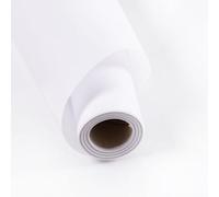 Rollo de papel seda blanco. 92CM X 25M. Ideal para calcar patrones, manualidades, pintar, envolver y embalaje. Papel muy trasparente y resistente. (25 metros)
