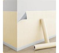 Rollo de Papel Tapiz Aislamiento Termico, Papel Pintado Autoadhesivo Pared para Decorativo Salón/Dormitorio, Placas Antihumedad Impermeable a Prueba Insonorizado(Beige,50 x 8000 cm)