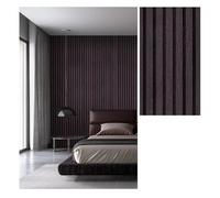 Rollo de papel tapiz autoadhesivo de vinilo para gabinetes, revestimiento de estantes y manualidades. Mocha-Brown 10-meters*60cm