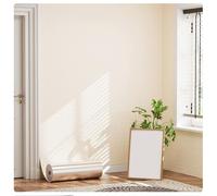 Rollo de Papel Tapiz Autoadhesivo Pared, Papel de Pared 3mm XPE Aislante Termico - Impermeable Reduce el Ruido, Decoración para Dormitorio Salón, Cubre Irregularidades(Beige,50x3000cm)
